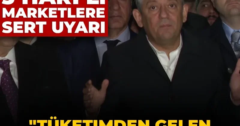 Özgür Özel den 3 harfli marketlere sert uyarı: Tüketimden gelen gücümüzü görecekler