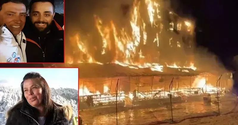 Otel yangınında ölen eski milli kayakçının kardeşi: Bizim 3 canımız toprakta, sorumlular dışarıda