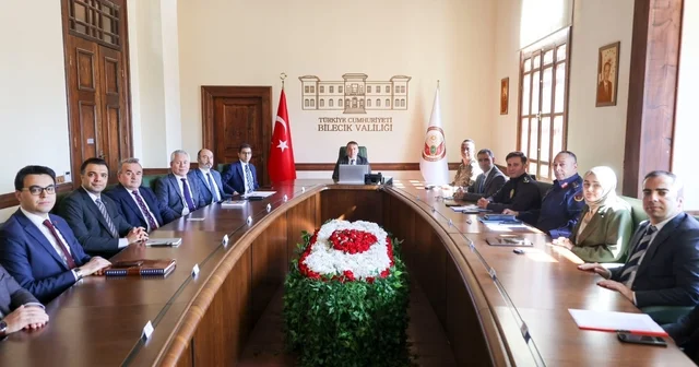 Bilecik te İl Asayiş ve Güvenlik Toplantısı yapıldı Bilecik Haberleri