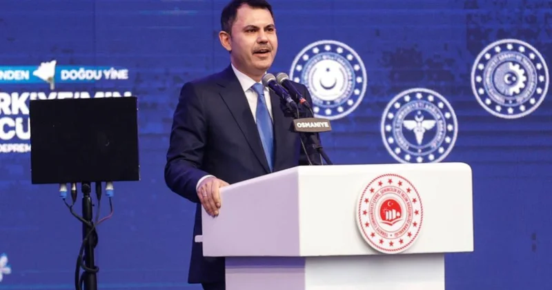 Bakan Kurum: 500 bin yeni yuvamız için çalışacağız