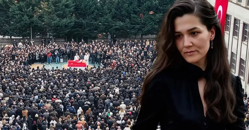 Yüzlerce Meslektaşı Fatma Nur Öğretmeni Son Yolculuğuna Uğurladı