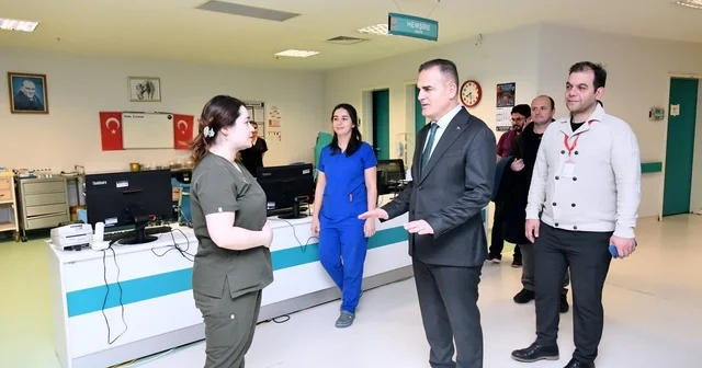 Muğla Valisi Akbıyık sağlık hizmetlerini yerinde inceledi Muğla Haberleri