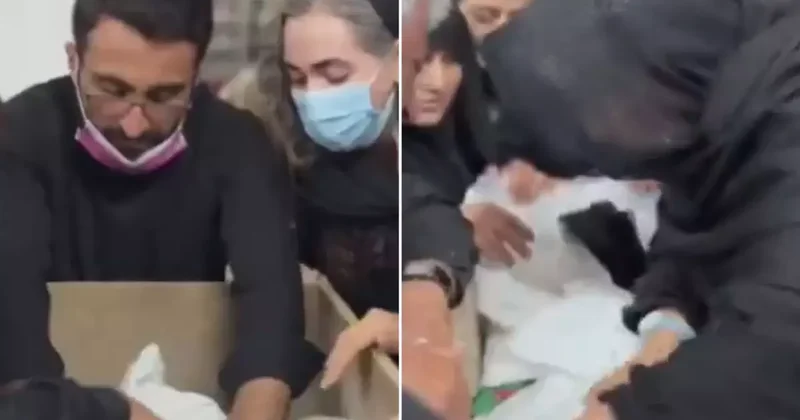 İran da annelerin sessiz çığlığı, evlatlarına son kez dokundular