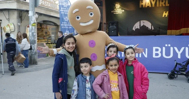 Köşklü çocuklar Büyükşehir in Ramazan şenliğinde eğlendi Aydın Haberleri