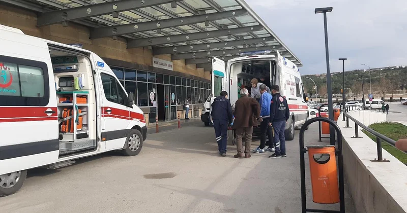 Kayseri de fabrika gaz tankı patladı: 4 işçi yaralandı