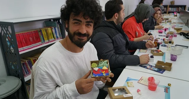 Kahramanmaraş ta gençler Pusula Maraş ın atölyesinde hem öğrendi hem üretti Kahramanmaraş Haberleri