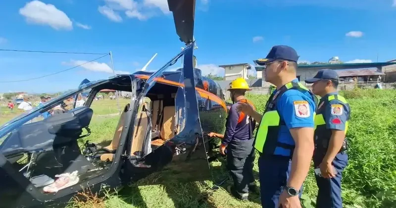 Filipinler de helikopter kazası: 2 ölü 3 yaralı Dünya Haberleri