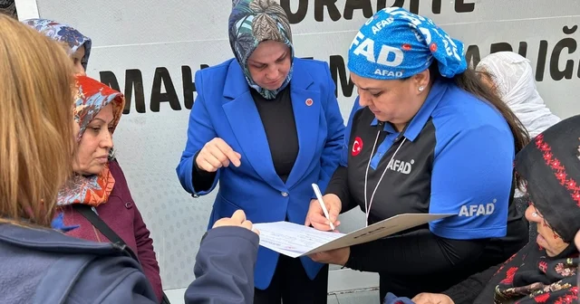 AFAD görevlileri kadınları deprem konusunda bilinçlendirdi Diyarbakır Haberleri