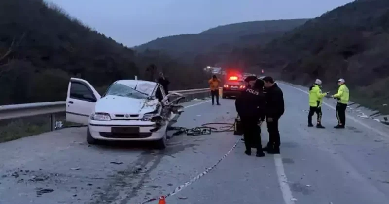 İstanbul da iftar saatinde feci kaza: 1 ölü, 2 yaralı