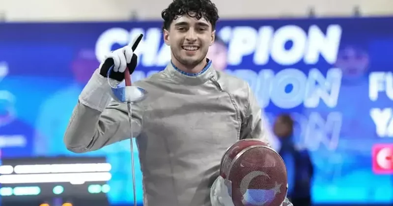 Bir şampiyon kazandık! Eskrimin genç yıldızı Furkan Yaman yine zirvede Spor Haberleri