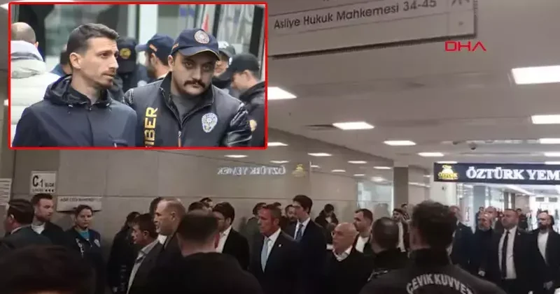 Futbolcu Mert Hakan Yandaş hakim karşısına çıkacak; futbolcular destek için geldi