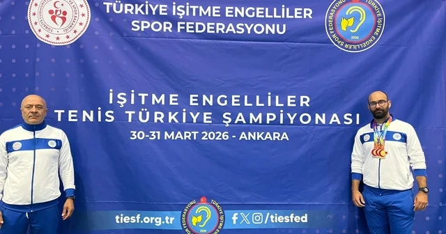 Muğla Büyükşehir Belediyesi sporcu İşitme Engelliler Tenis Şampiyonası nda 3 madalya kazandı Muğla Haberleri