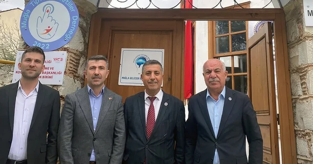 EMŞAV a Emniyet Teşkilatı Sendikası Genel Başkanı Okumuş tan ziyaret Muğla Haberleri