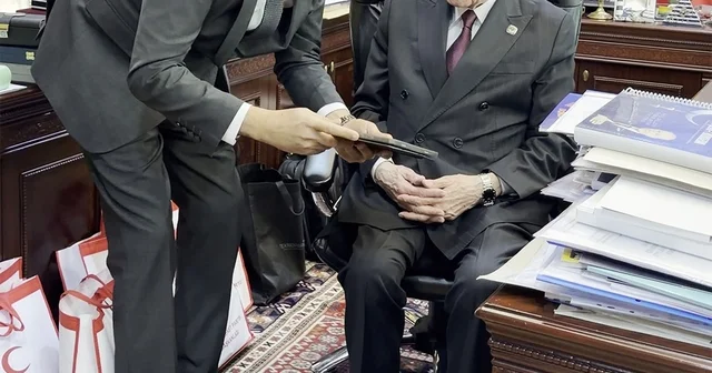 Samsun çalışma raporu MHP Lideri Bahçeli ye sunuldu Samsun Haberleri