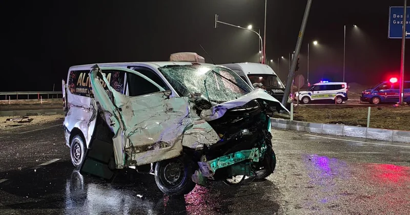 Adıyaman da zincirleme trafik kazası