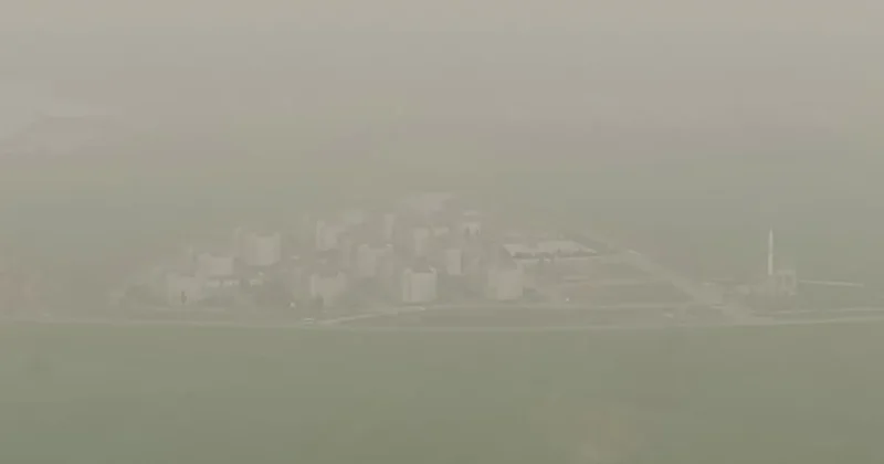 Gaziantep te toz aşınımı! Sürücüler zor anlar yaşadı