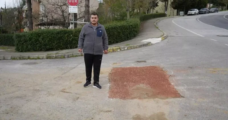 SEDAŞ ın kazdığı çukura belediye aracı düştü