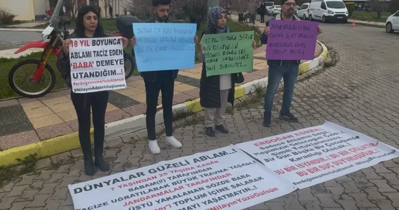 Jandarma tanık olmuş serbest kalmıştı... Babası tarafından istismar edilen kız için Diyarbakır da çağrı