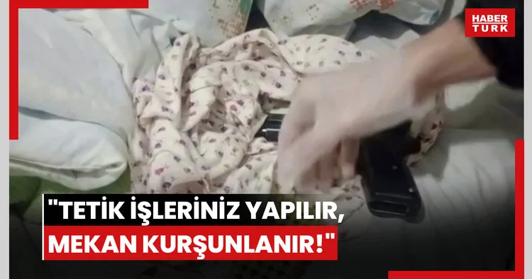 Tetik işleriniz yapılır, mekan kurşunlanır! İlan değil dehşet!