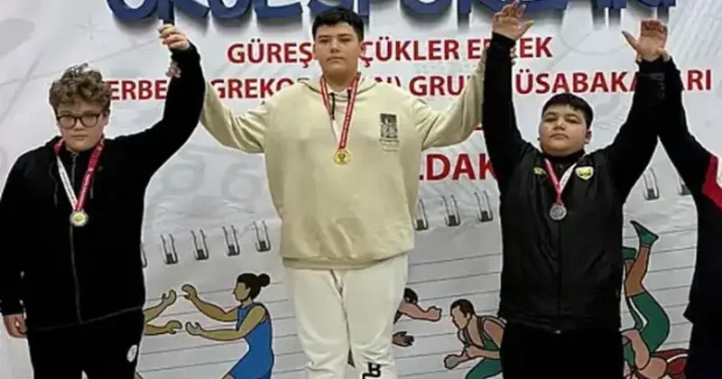 Konya Büyükşehir Belediyespor Güreş Takımı ndan tam 9 madalya!