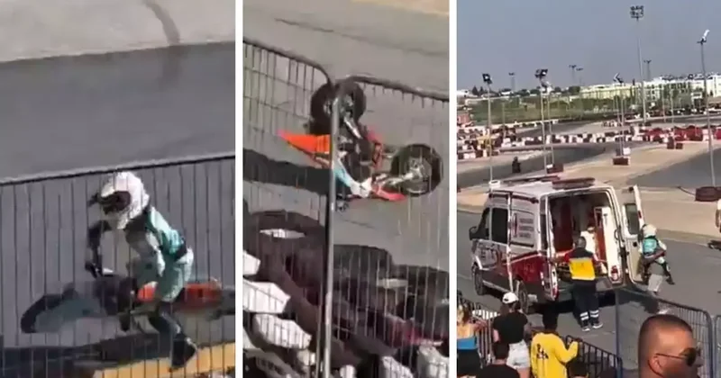 Zayn Sofuoğlu yürekleri ağza getirdi! Apar topar ambulansa alındı