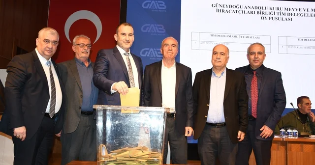 Kuru Meyve ve Mamulleri İhracatçıları Birliği nde yeni dönem Kuru meyve ihracatçıları Murat Bakır dedi Gaziantep Haberleri