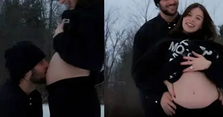 Hayallerinin aşkını bulup kuğu gibi bir gelin olmuştu… Ünlü oyuncu daha birinci evlilik yıl dönümünü kutlamadan anne oldu!