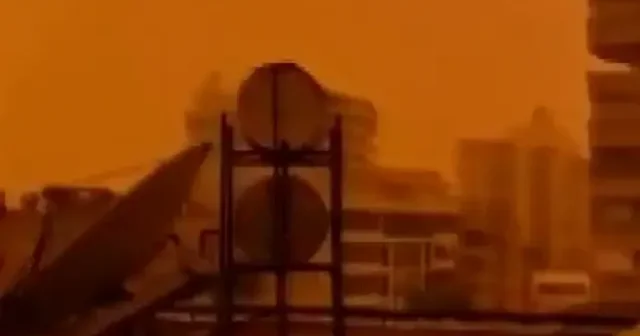 Afrika’dan gelen çöl tozu Türkiye’ye giriş yaptı: Antalya’da gökyüzü turuncu renkle kaplandı VİDEO İZLE