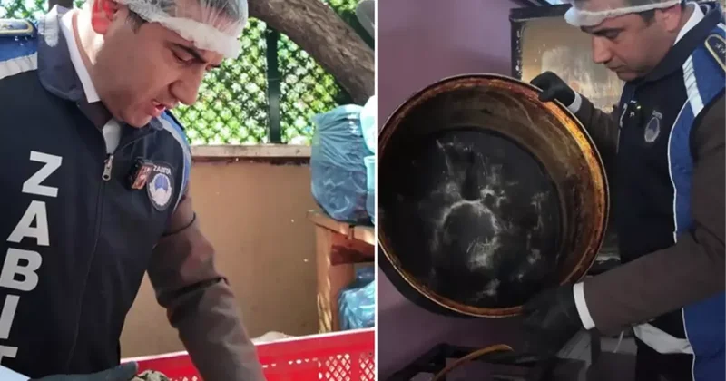 Zabıta gördüğü manzara karşısında kendisini tutamadı