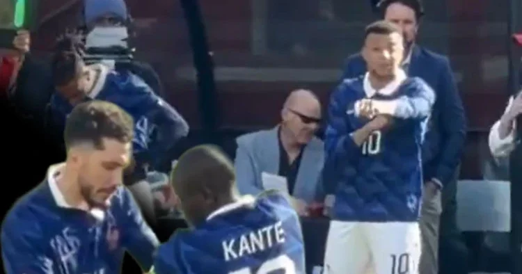 Kylian Mbappe den Kante ye saygısızlık! Büyük tepki topladı