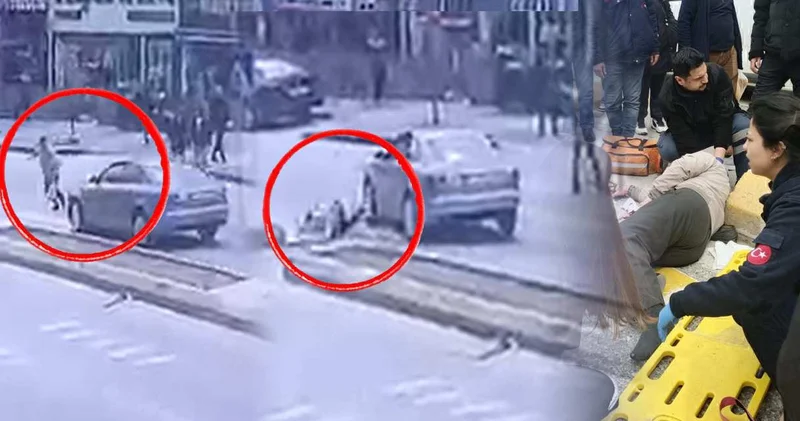 Yaya geçidinde durmadı kazaya yol açtı! Sürücü gözaltında