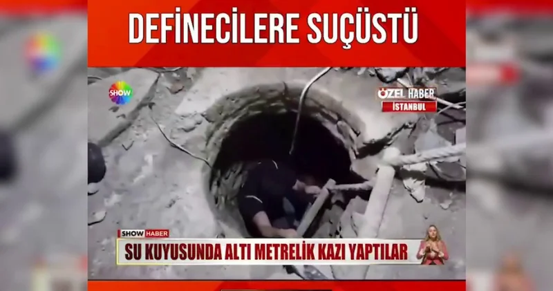 Fatih’te tarihi kuyuda define arayan 3 kişi suçüstü yakalandı