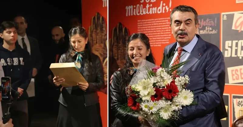 Bakan Tekin in sarı zarf sürprizi Fadime öğretmenin yüreğini ağzına getirdi Sözcü Gazetesi