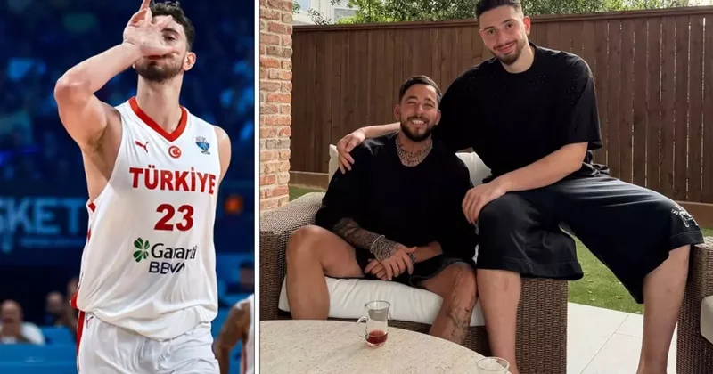 Houston’da Türk buluşması! NBA yıldızı Alperen Şengün ile Mahmut Orhan bir arada