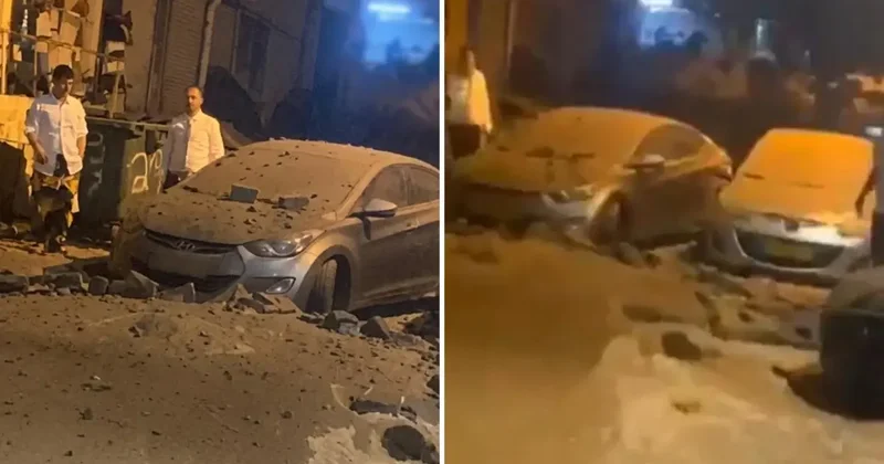 İran füzeleri İsrail in kanalizasyon sistemini çökertti