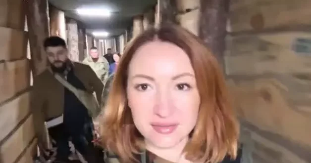 Ukraynalı gazeteci cephedeki yeraltı şehrini paylaştı