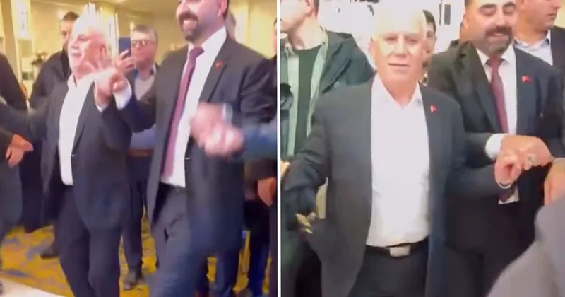 Mustafa Bozbey’in gözaltı öncesi son görüntüleri ortaya çıktı! Düğünde halay çekiyordu