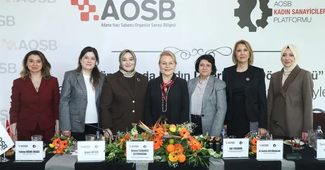AOSB de iş dünyasinda kadin liderliğinin dönüşümü konuşuldu AOSB de Kadın Sanayiciler Platformu, Demet Sabancı Çetindoğan ı konuk etti Adana Haberleri