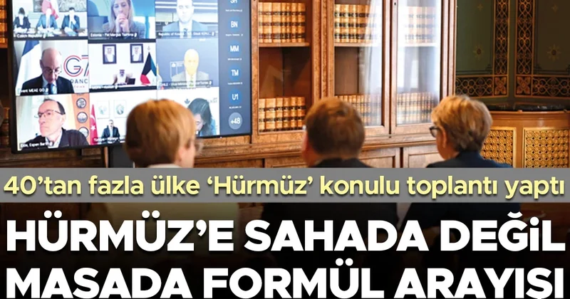 Hürmüz’e sahada değil masada formül arayışı