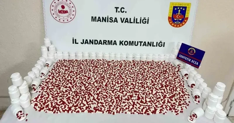 Manisa’da dev operasyon: Binlerce sentetik hap ele geçirildi Gündem Haberleri