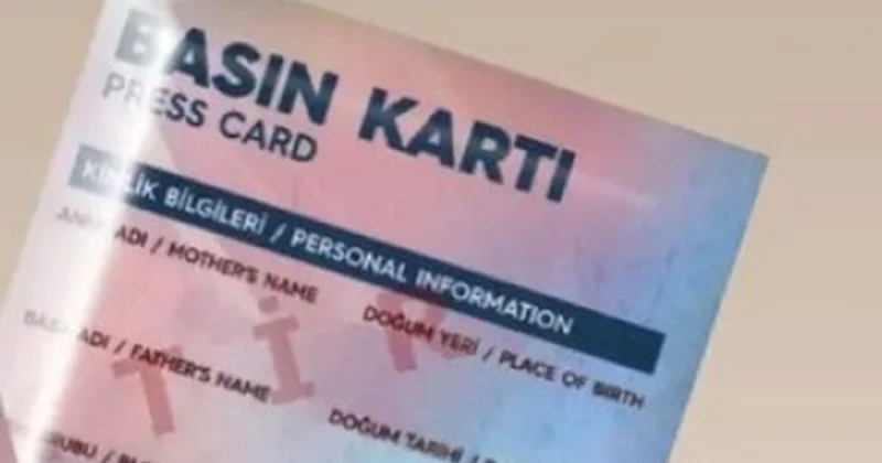 Basın kartı normal kimlik belgesi yerine geçer