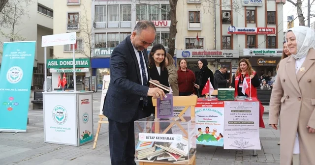 Konya da çocuk evlerine kütüphaneler oluşturuluyor Konya Haberleri