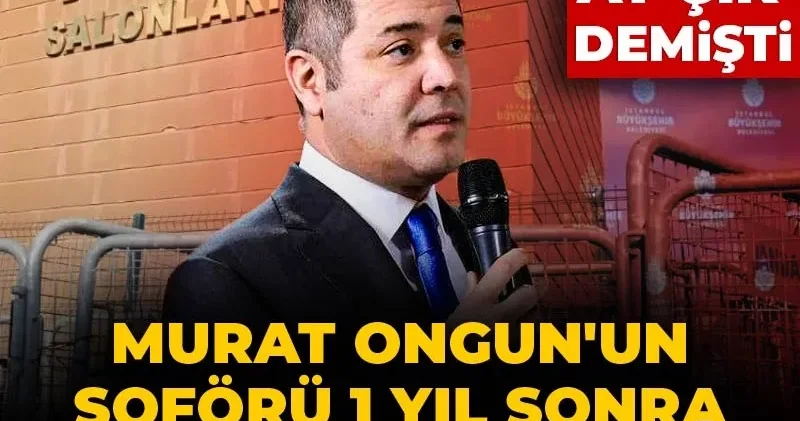 Bana iftira at çık demişti: Murat Ongun un şoförü 1 yıl sonra cezaevinden çıkabildi