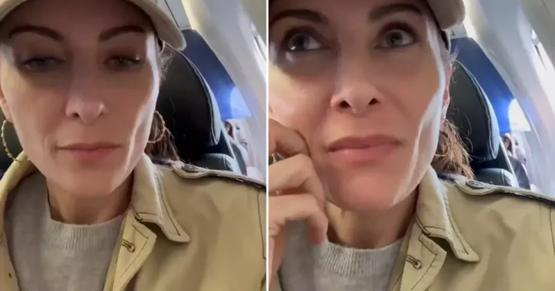 Uçakta tanıyan çıkmadı, dünyaca ünlü oyuncu küplere bindi