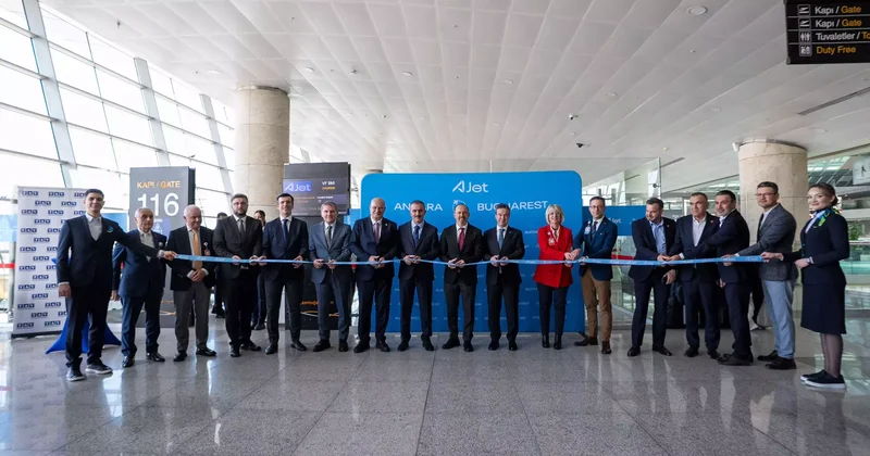 AJet Genel Müdürü Sarp: Başkentimizi dünya başkentlerine bağlama gururunu yaşıyoruz
