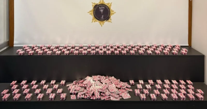 Samsun da 15 binin üzerinde hap ele geçirildi Sözcü Gazetesi