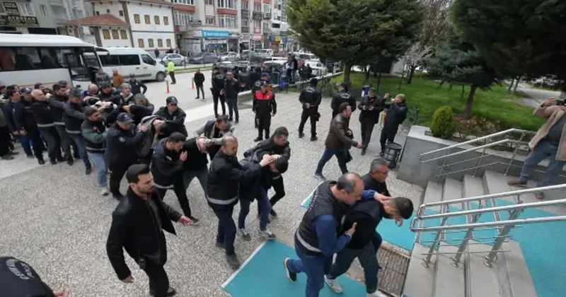 Çorum merkezli 5 ilde Miami suç örgütü operasyonu! 21 şüpheli tutuklandı