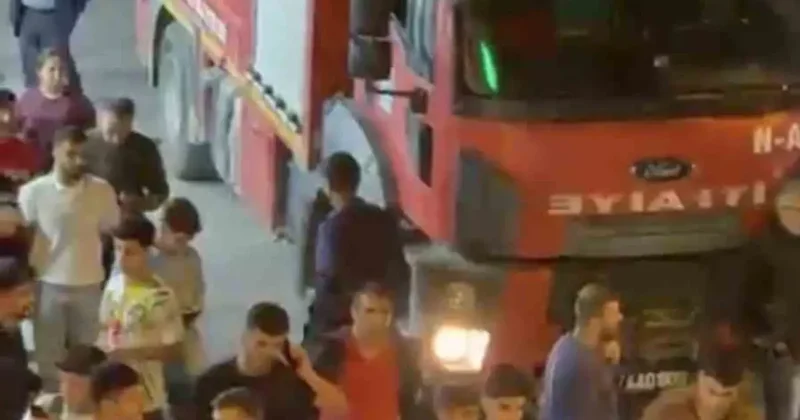 Mardin’de apartmanda çıkan yangın söndürüldü