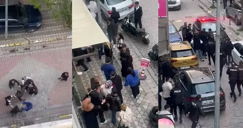 Sultangazi de 2 grup arasındaki kavgaya aileler de dahil oldu; polis biber gazıyla müdahale etti