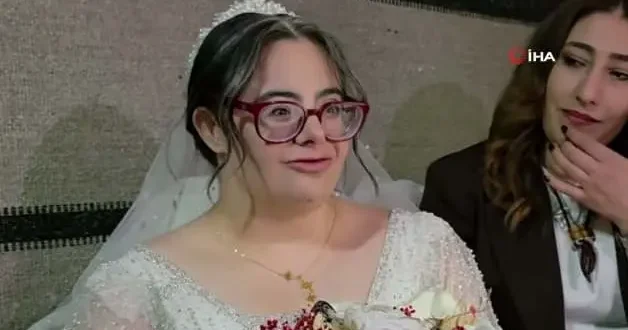 Elif’in gelinlik hayali gerçeğe dönüştü